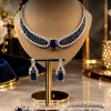 Blue Sapphire Bridal Jewelry Set Blue Sapphire Bridal Jewelry Set