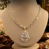 Arabic Calligraphy Crystal Pendant Necklace (1) Arabic Calligraphy Crystal Pendant Necklace