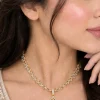 Arabic Calligraphy Crystal Pendant Necklace (6)