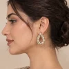 Crystal Luxe Teardrop Earrings (3)