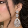Crystal Teardrop Statement Earrings (4)