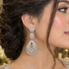 Crystal Teardrop Statement Earrings (5)