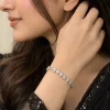 Eclat Linear Tennis Bracelet (4)