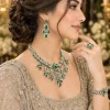 Emerald Garden Bridal Jewelry Set (5)
