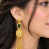 Emerald Heritage Drop Earrings (6)