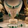 Emerald Royale Bridal Jewelry Set (1)