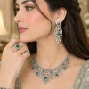 Emerald Royale Bridal Jewelry Set (4)