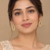 Golden Crystal Teardrop Earrings (6)