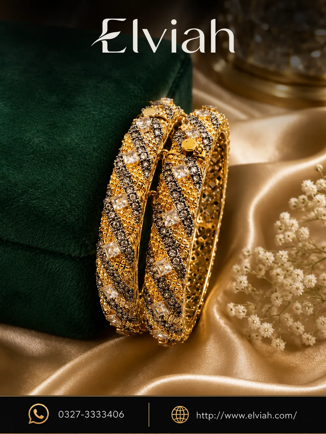 Golden Geometry Heritage Bangles (1)