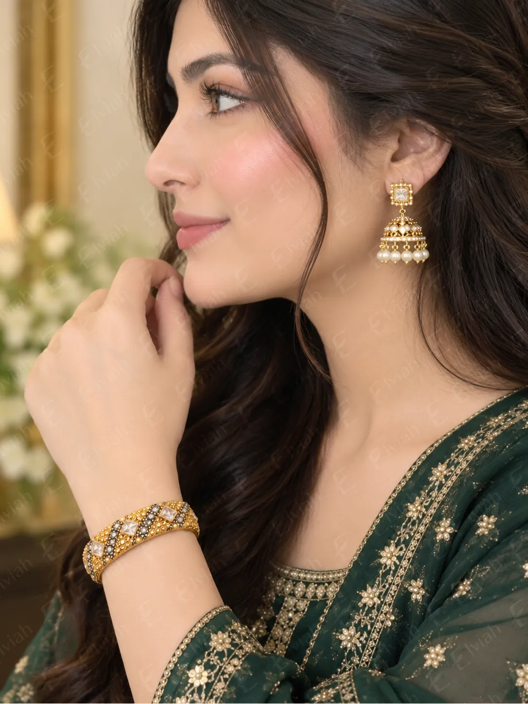 Golden Geometry Heritage Bangles (4)