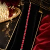 Red Crystal Link Bracelet (1) Red Crystal Link Bracelet