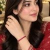 Red Crystal Link Bracelet (2)