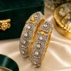 Regal Blossom Twin Bangles (1)