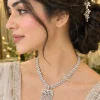 Royal Silver Filigree Pendant Necklace (5)