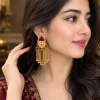 Ruby Fringe Statement Earrings (3)