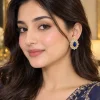 Sapphire Imperial Halo Earrings (3)
