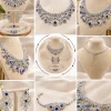 Sapphire Royale Bridal Jewelry Set (2)