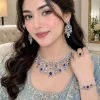Sapphire Royale Bridal Jewelry Set (3)