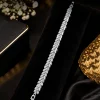 Silver Laurel Leaf Tennis Bracelet (1)