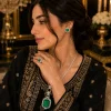 Verdant Halo Emerald Set (4)